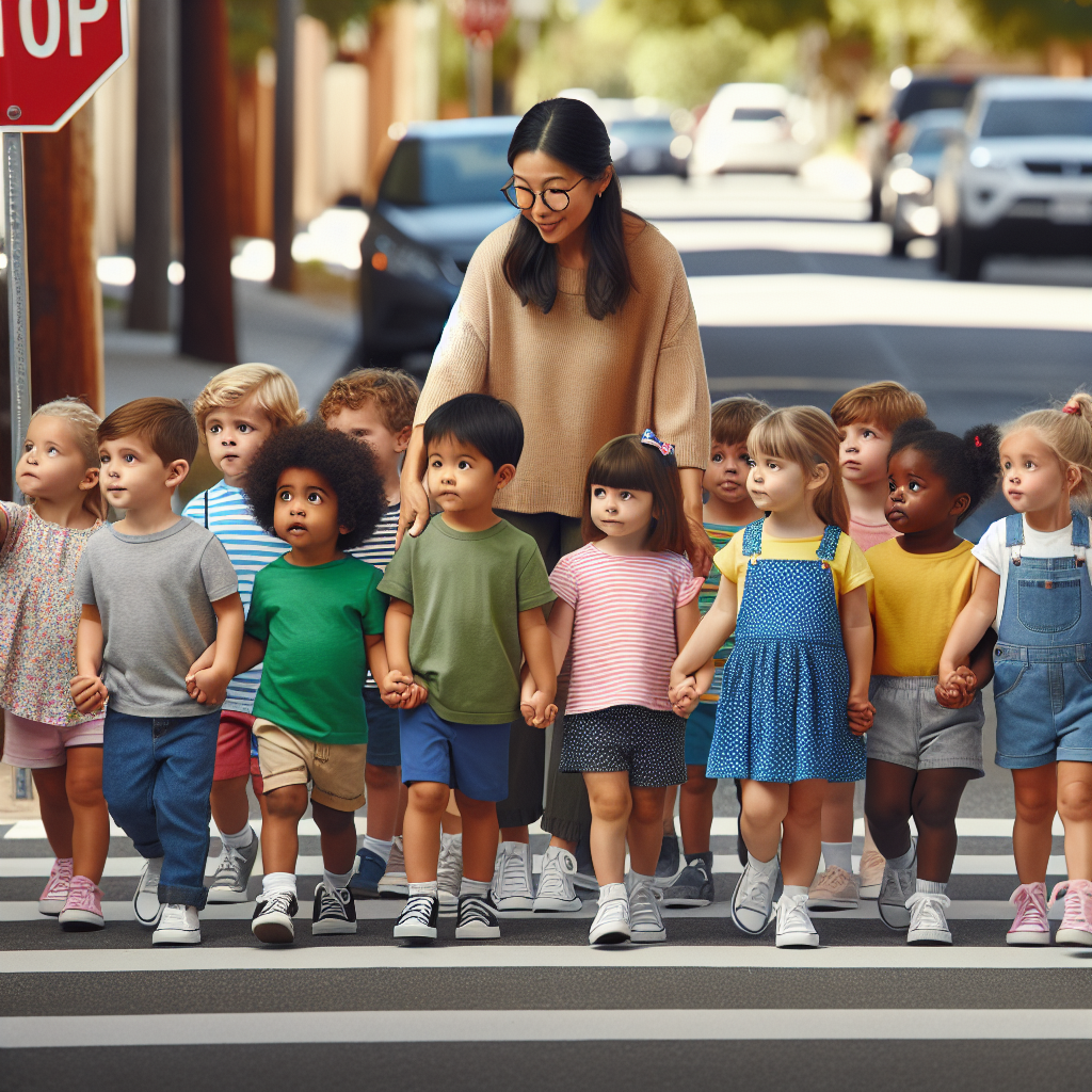 Zasady bezpieczeństwa na drodze dla przedszkolaków