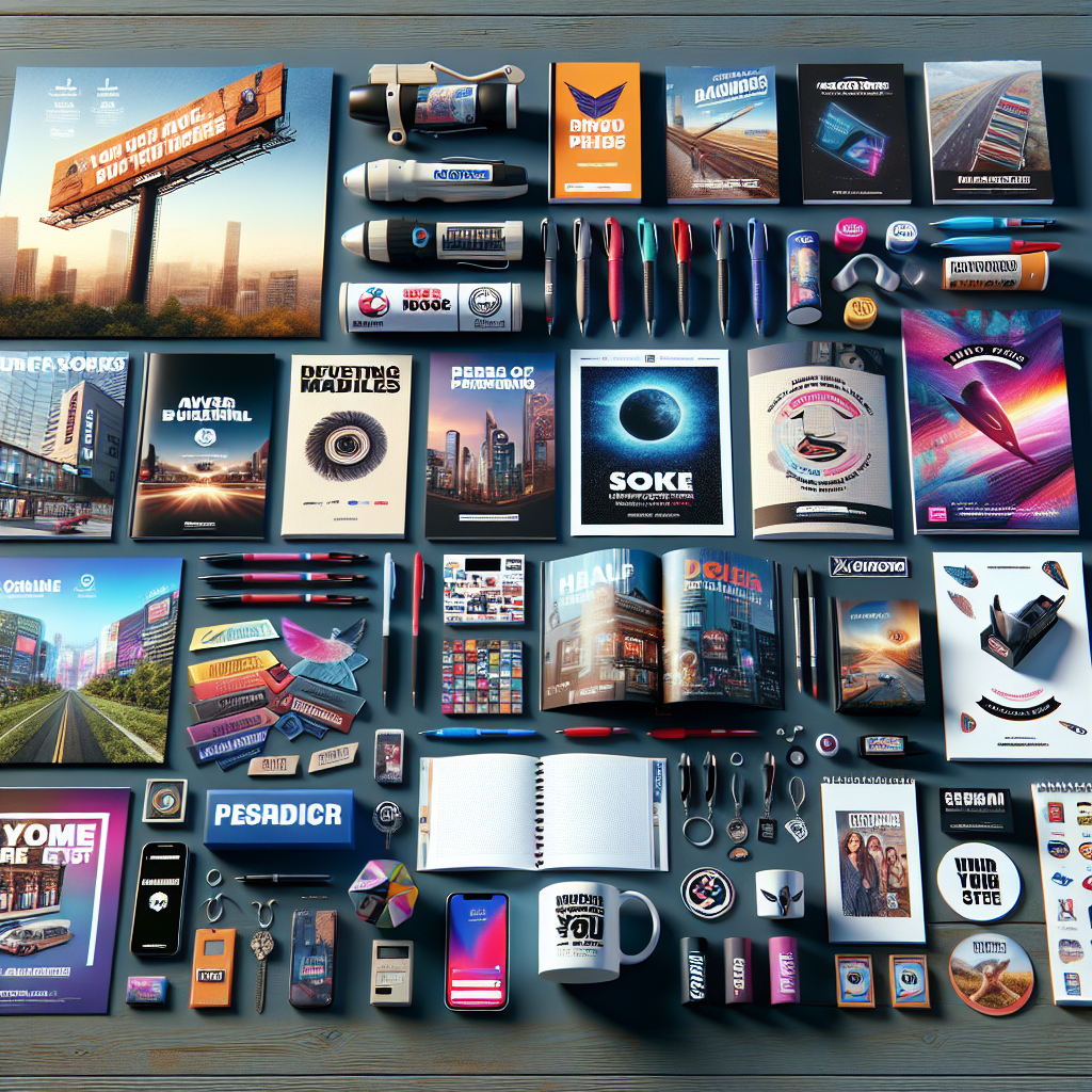 Jakie mogą być materiały reklamowe?