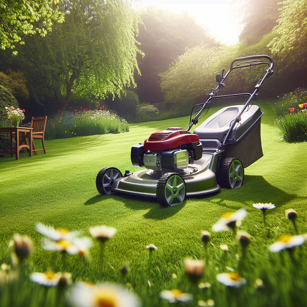 Jaką kosiarkę spalinową z napędem wybrać do dużego ogrodu?