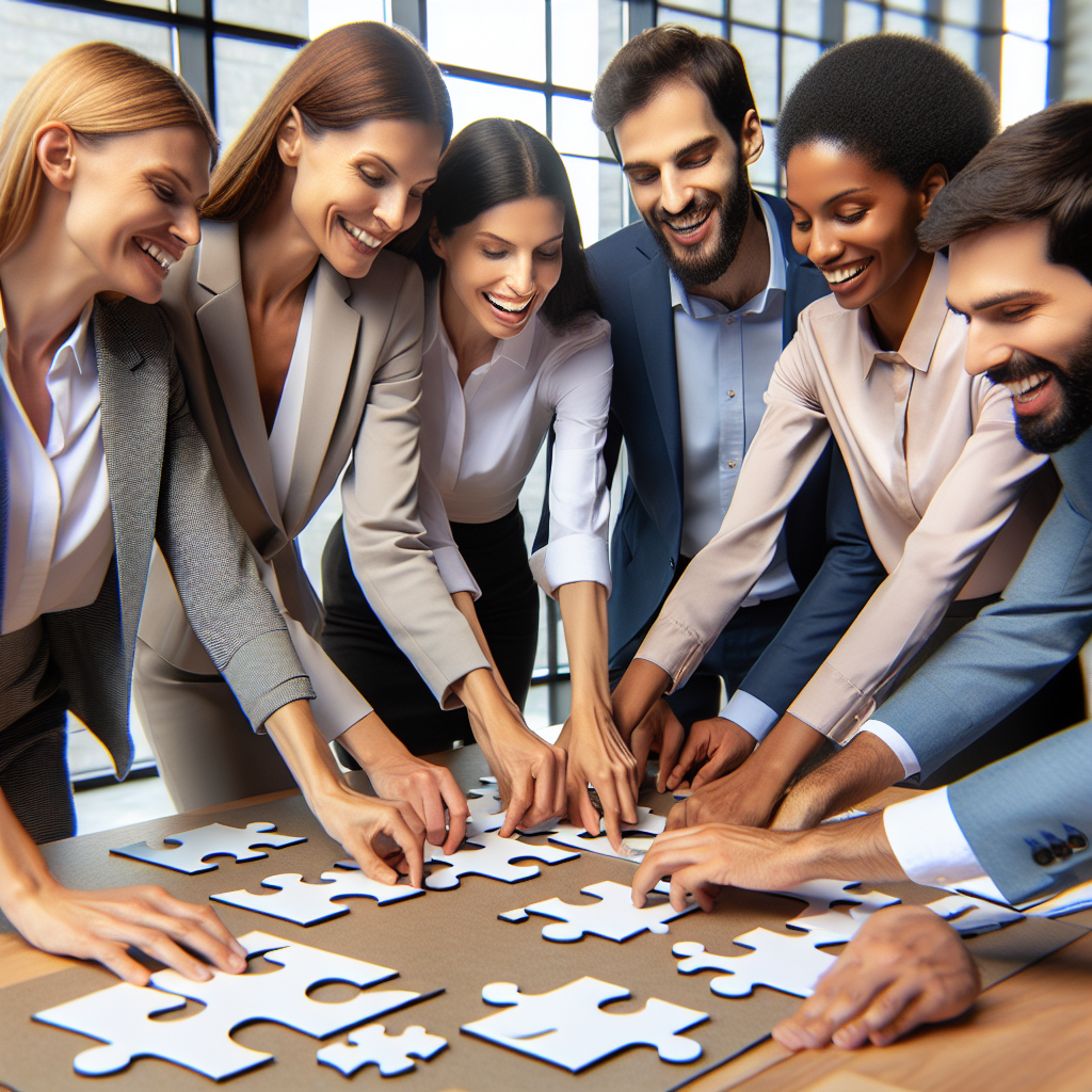 Puzzle dla firm – zabawa, która wzmacnia relacje w zespole